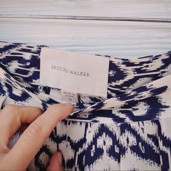 Brochu Walker // Print Silk Shorts🌛 - Picture 4 of 6